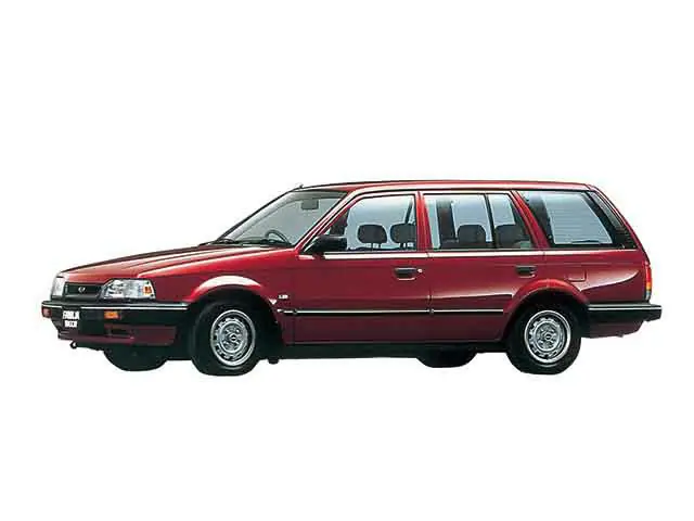 Mazda Familia (BW3W, BW5W, BWMR, BW7W) 6 поколение, рестайлинг, универсал (04.1987 - 08.1994)